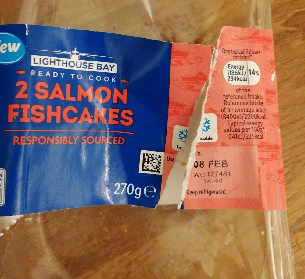 Salmon fishcakes