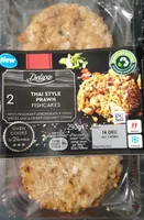 Thai style prawn fishcakes