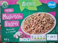 Vegan Mushroom Risotto