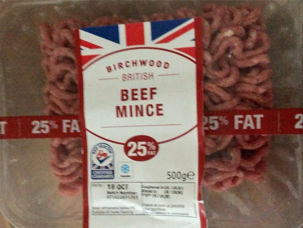 Beef mince