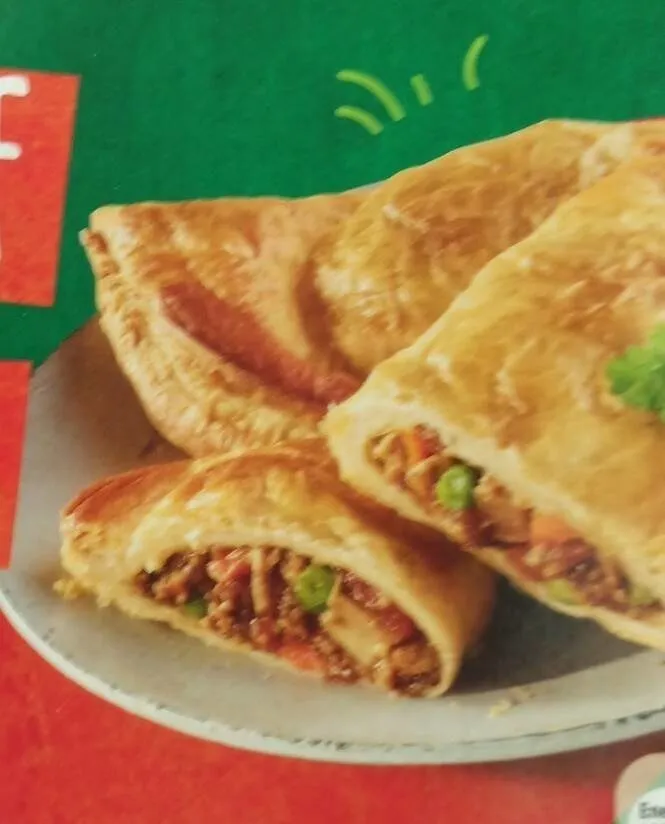 Vegan no beef pasties