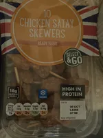 CHICKEN SATAY SKEWERS