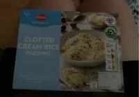 Clotted cream rice pudding