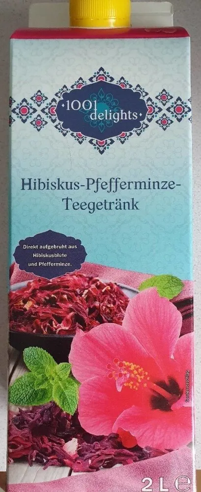 Hibuskus - Pfefferminze - Teegetränk