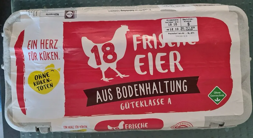 Frische Eier