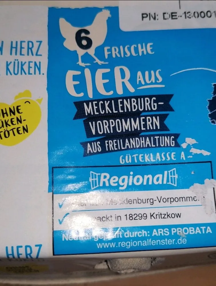 Frische Eier aus Mecklenburg Vorpommern