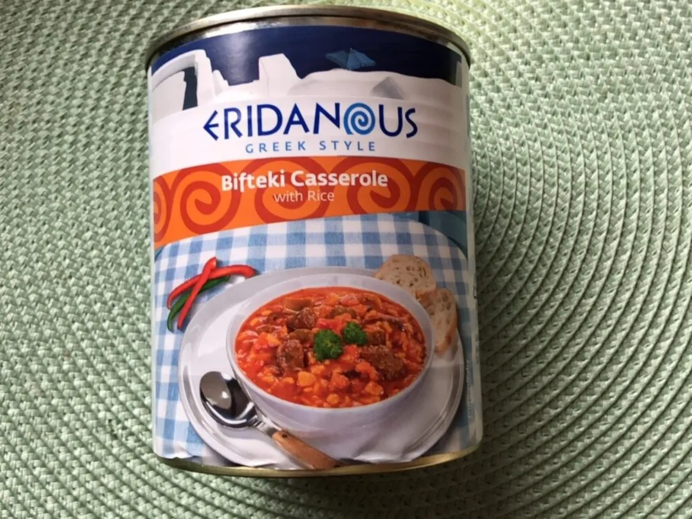 estofado de bifteki con arroz
