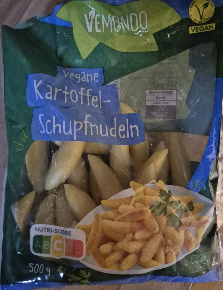 vegane Kartoffel-Schupfnudeln