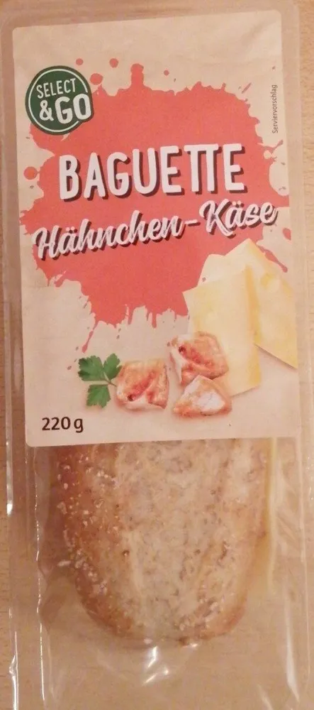 Baguette Hühnchen-Käse