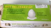 Eier aus Bidenhaltung