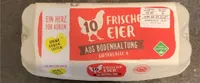 Frische Eier aus Bodenhaltung
