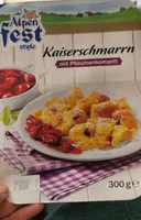 Kaiserschmarrn mit Pflaumenkompott