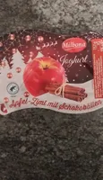 Joghurt Apfel-Zimt mit Schokobällen