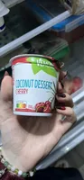 Kokosdessert Kirsche