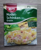 Nudel-Schinken Gratin