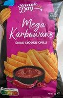 Mega karbowane smak słodkie chilli