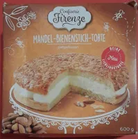 Mandel-Bienenstich-Torte tiefgefrohren
