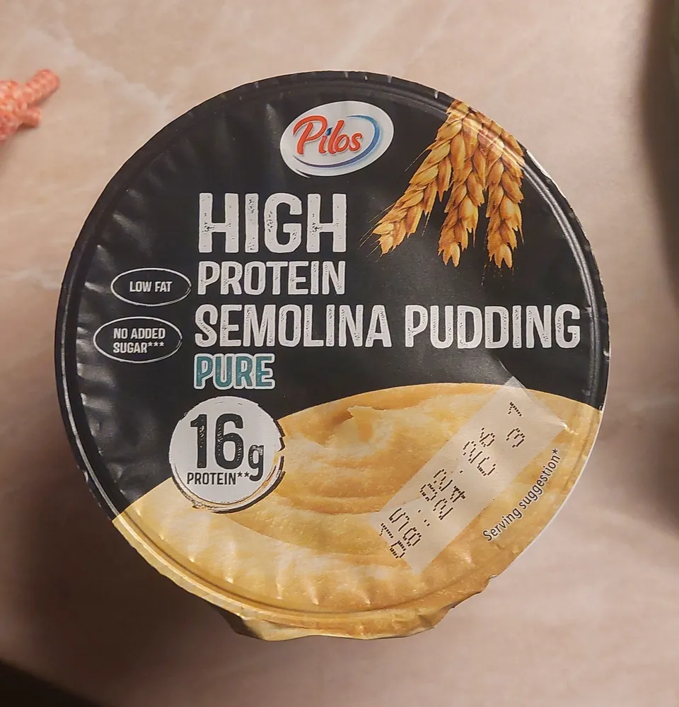 High Protein Semolina Pudding Pure
