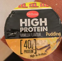 High protein vanilla pudding