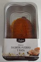 Redondo, Salmón, puerro y nata