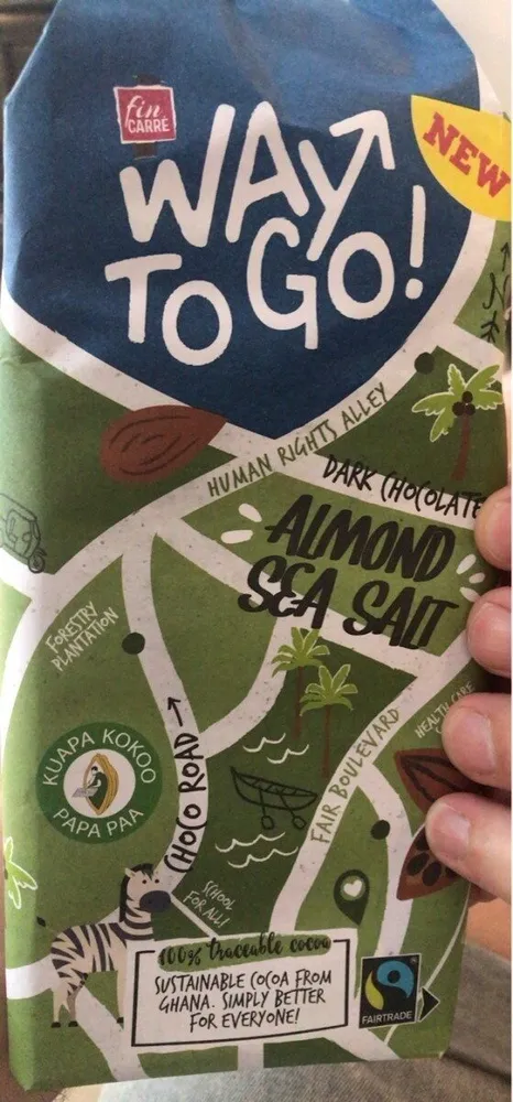 WAY TO GO! ALMOND SEA SALT