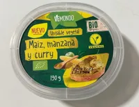 Untable vegetal Maíz,manzana y curry