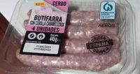 Butifarra con cebolla caramelizada