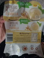 Natillas de soja sabor vainilla