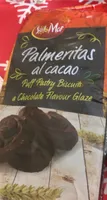 Palmeritas al cacao