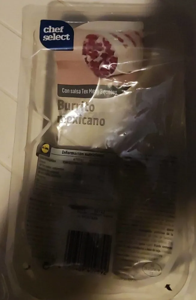 Burrito mexicano