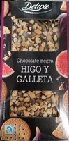 Chocolate negro Higo y Galleta