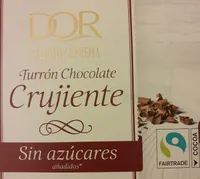 Turró Chocolate Crujiente sin azúcares añadidos