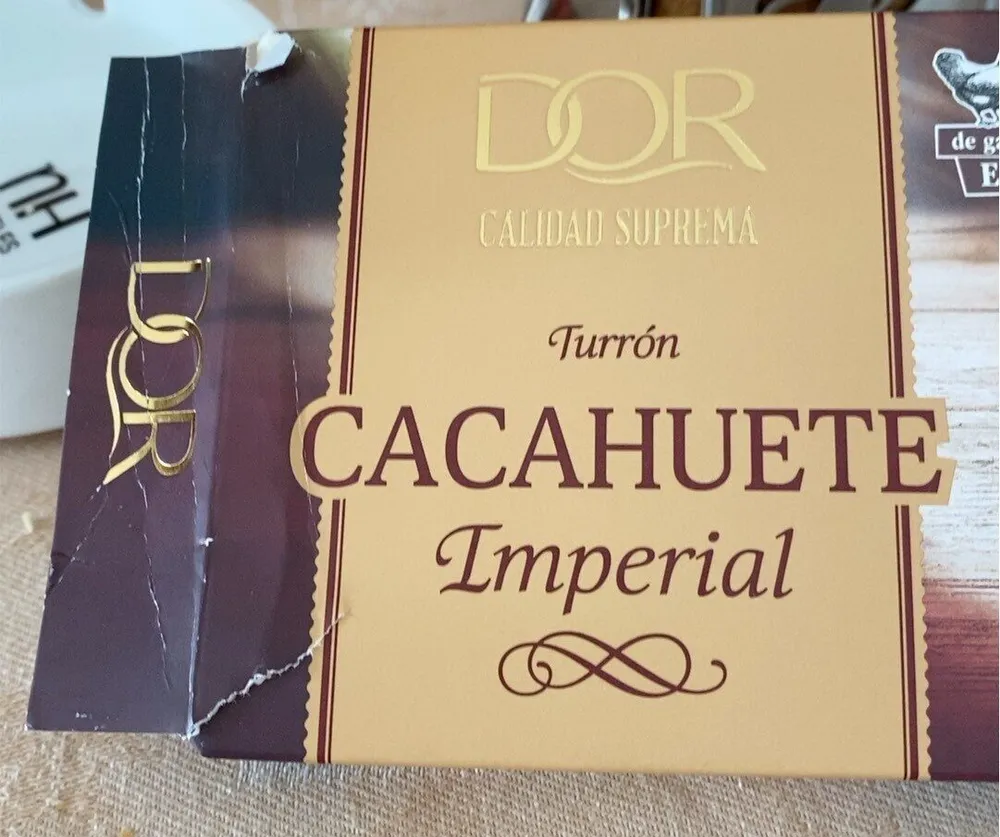 Turron cacahuete Imperial