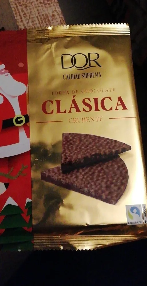 Torta de chocolate clásica crujiente