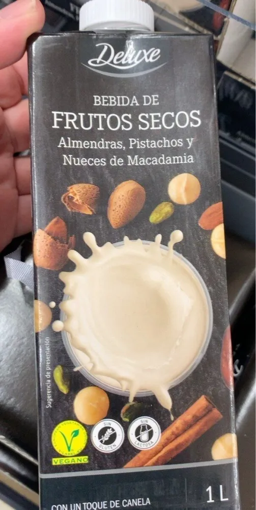 Deluxe bebida de frutos secos