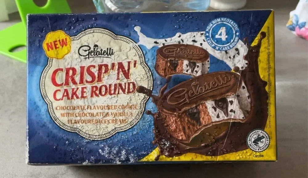 Crisp’n’ cake round
