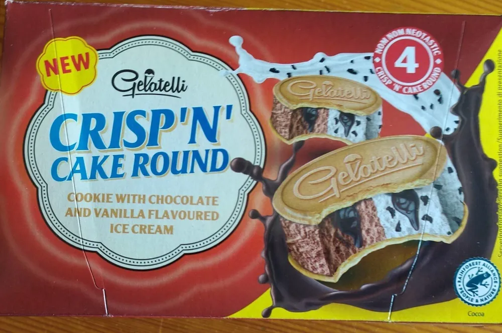 Crisp'N' cake round