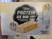 Protein ice bar white chocolate crisp