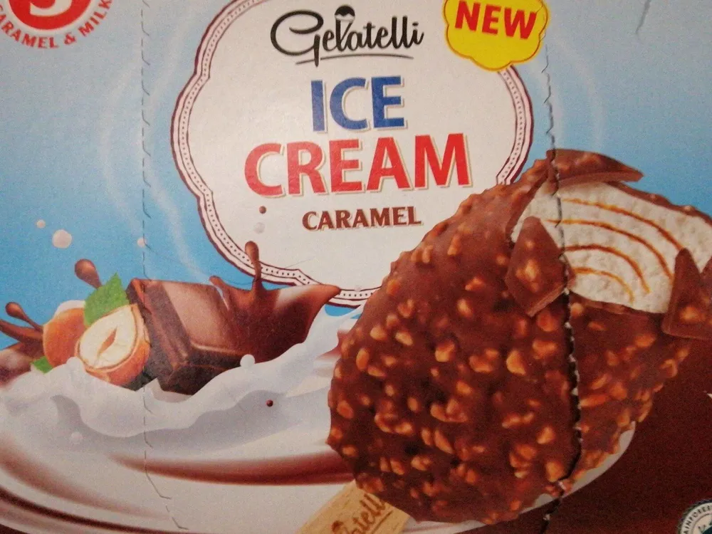 Ice cream caramel