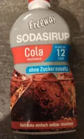 Sodasirup Cola Geschmack ohne Zuckerzusatz