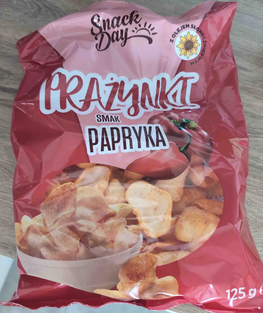 Prażynki smak papryka