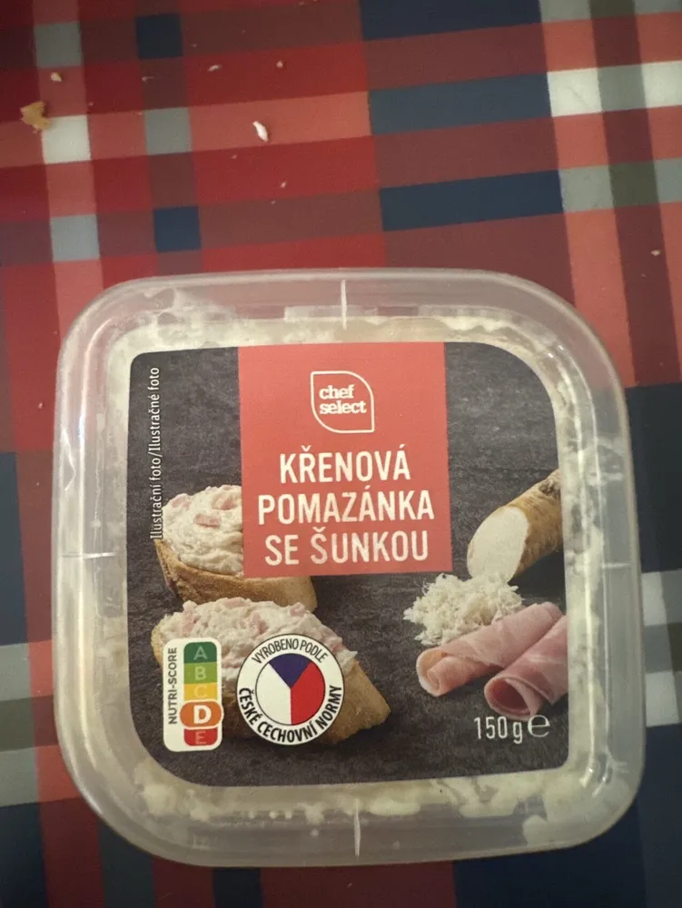 Křenová Pomazánka Se Šunkou
