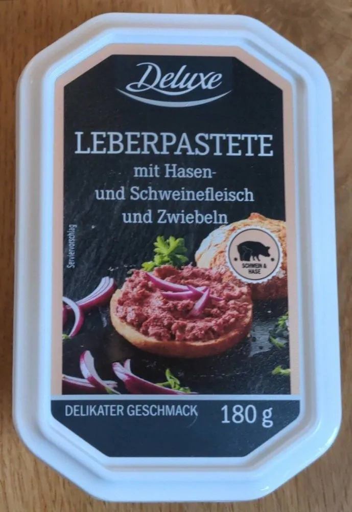Leber Pastete mit Hasen- und Schweinefleisch