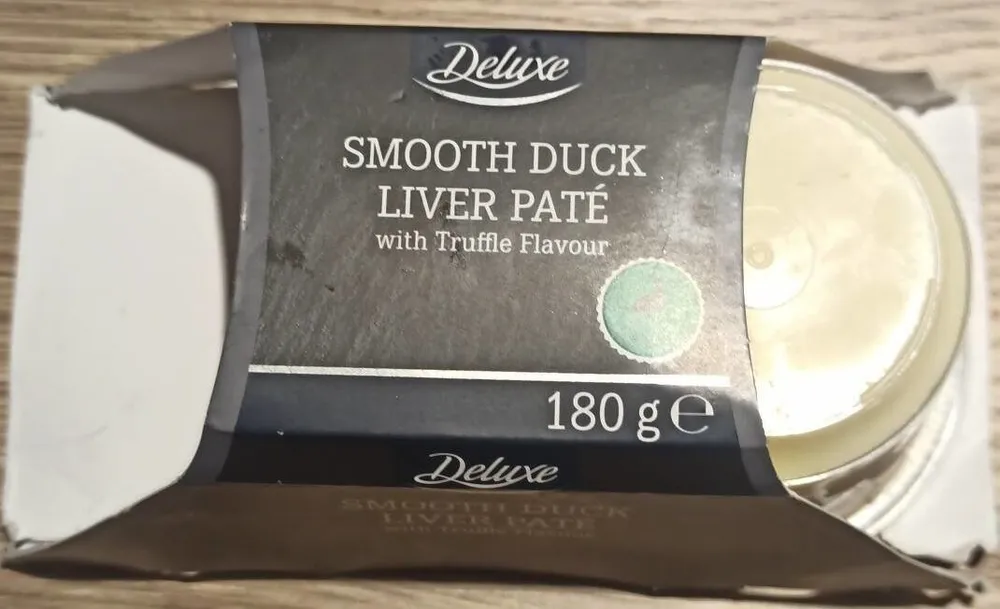 Paté de hígado de pato con sabor a trufa