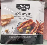 Antipasti getrocknete Tomaten und Oliven