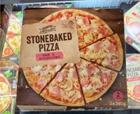 STONEBAKED PIZZA HAM & MUSHROOMS
