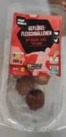 Geflügel-Fleishbällchen Chilli Quark