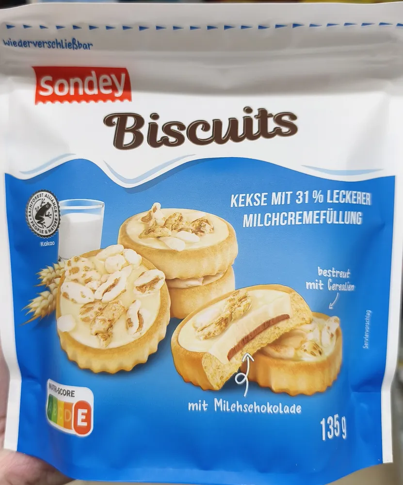 Milchcreme Cookies