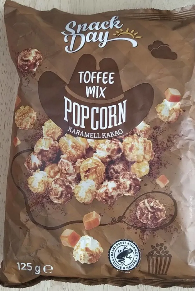 TOFFEE MIX POPCORN KARAMELL KAKAO
