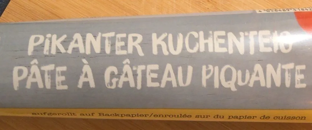Pate a gateau piquante